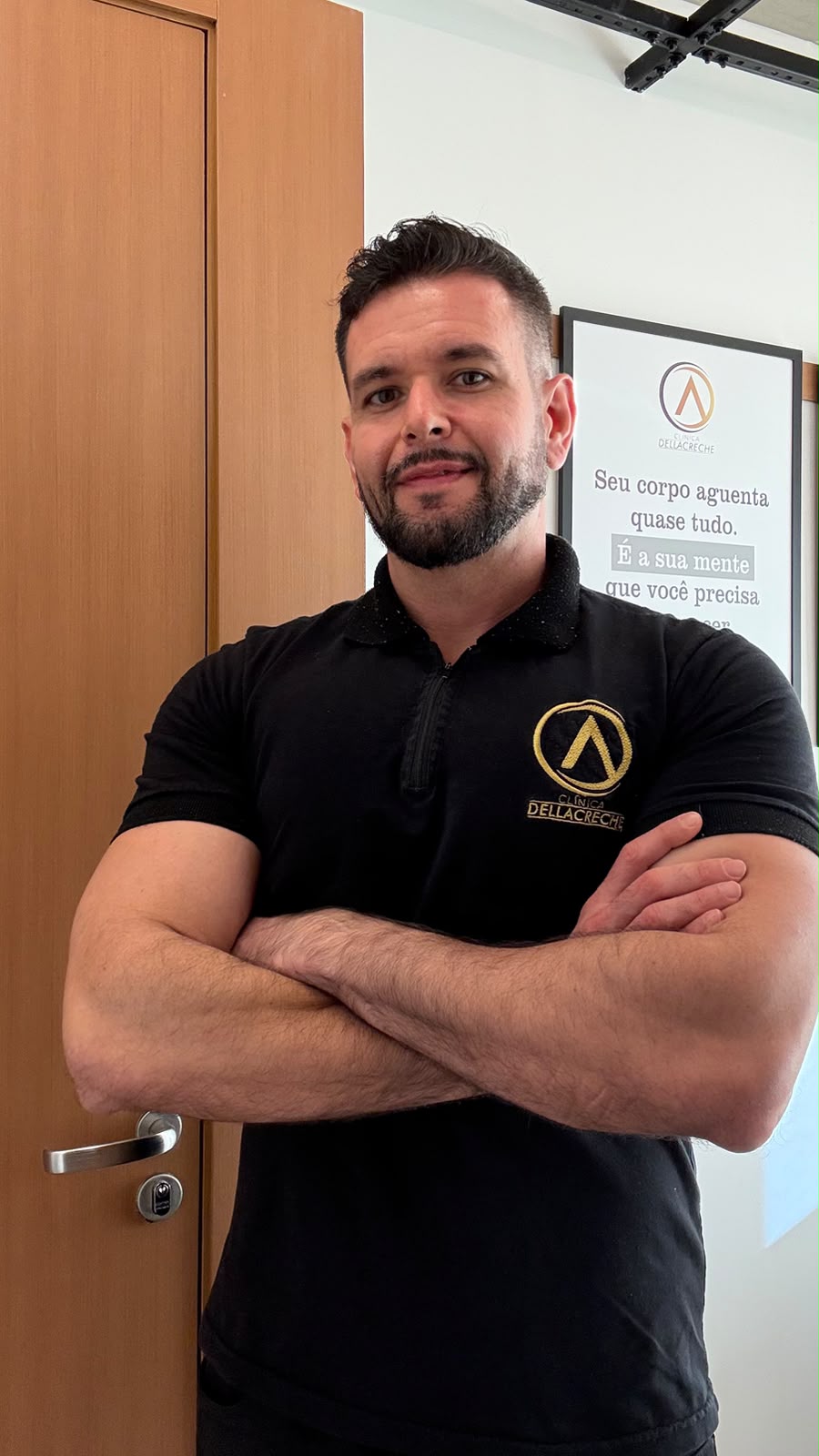 Adriano Blumer no consultório